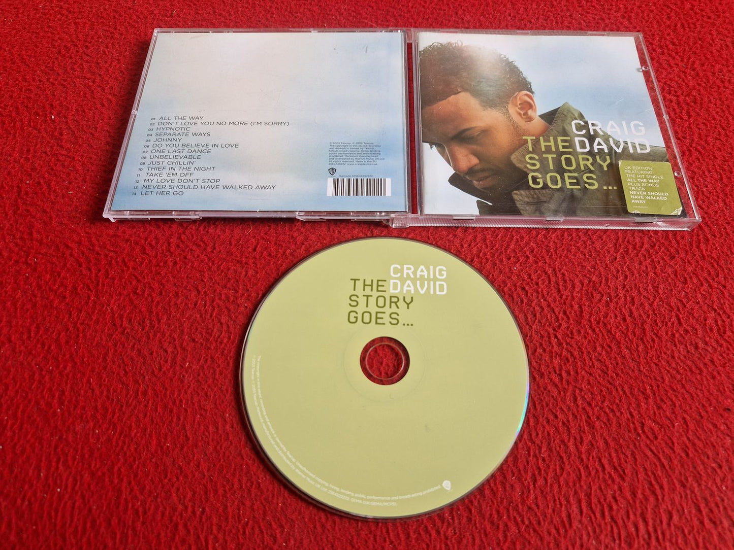 CRAIG DAVID THE STORY GOES... CD