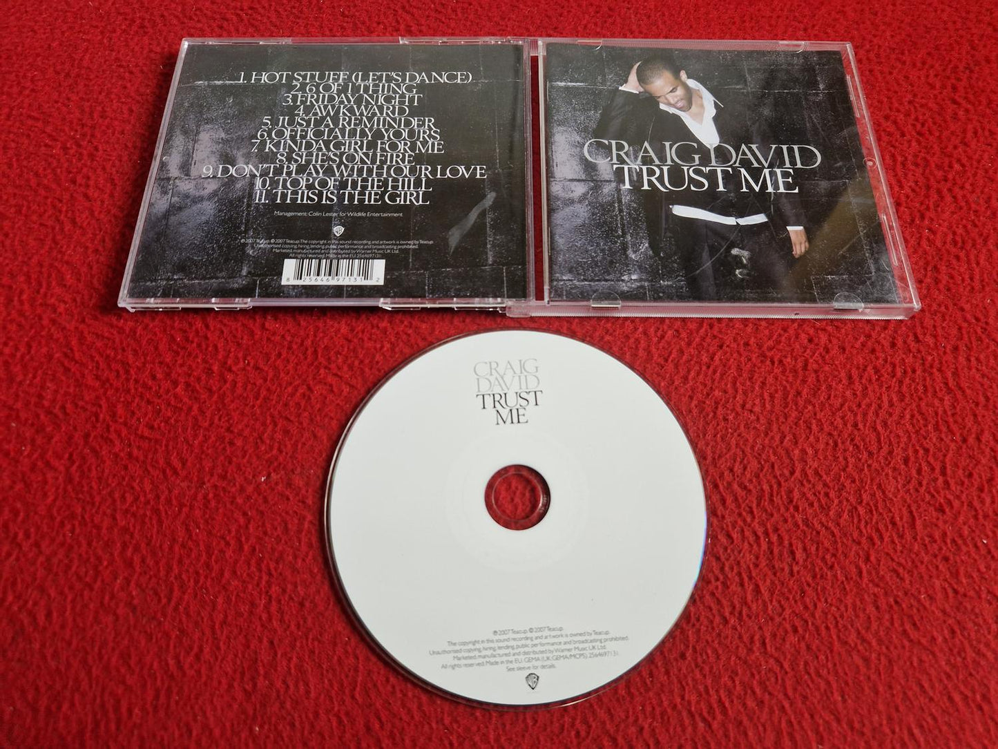 CRAIG DAVID TRUST ME CD