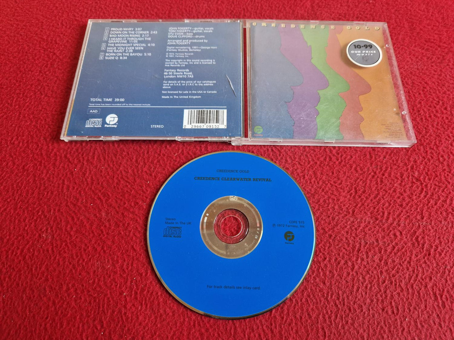 CREEDENCE CLEARWATER REVIVAL CREEDENCE GOLD CD