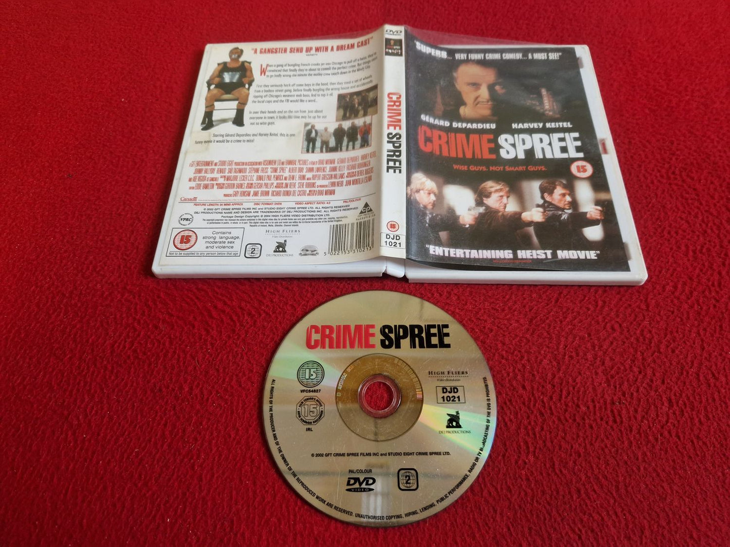 CRIME SPREE DVD