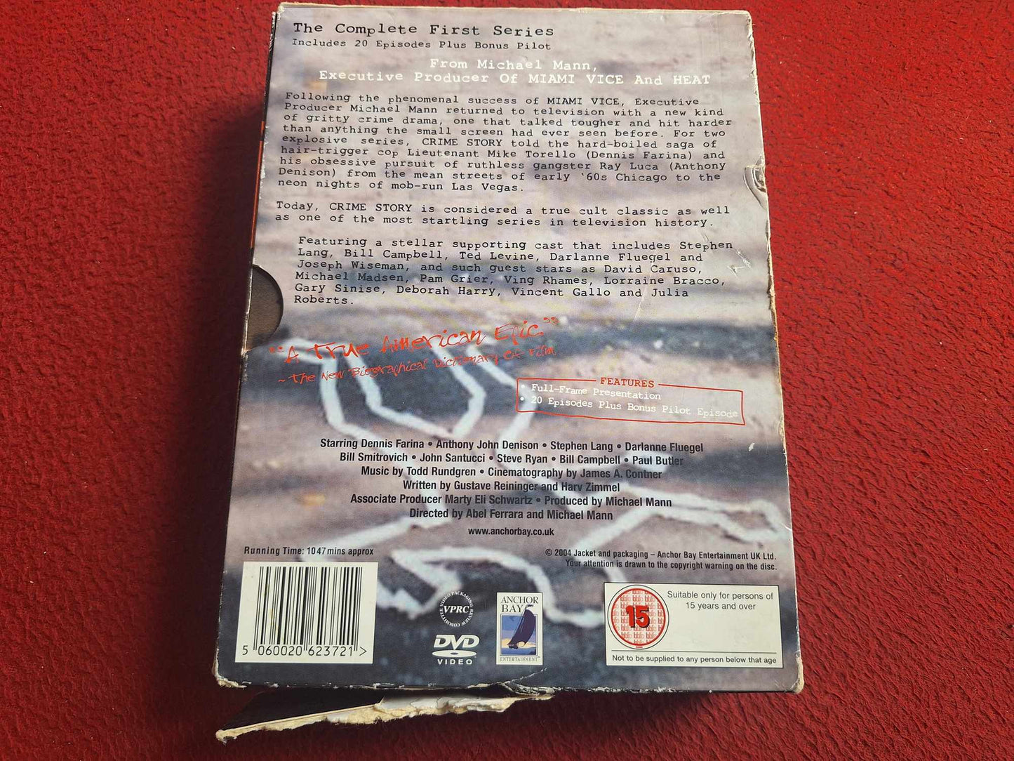 CRIME STORY SERIES 1 BOX DVD