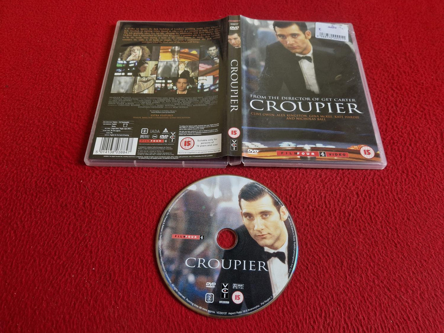 CROUPIER DVD