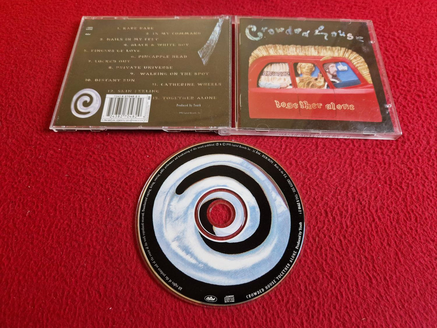 CROWDED HOUSE TOGETHER ALONE CD
