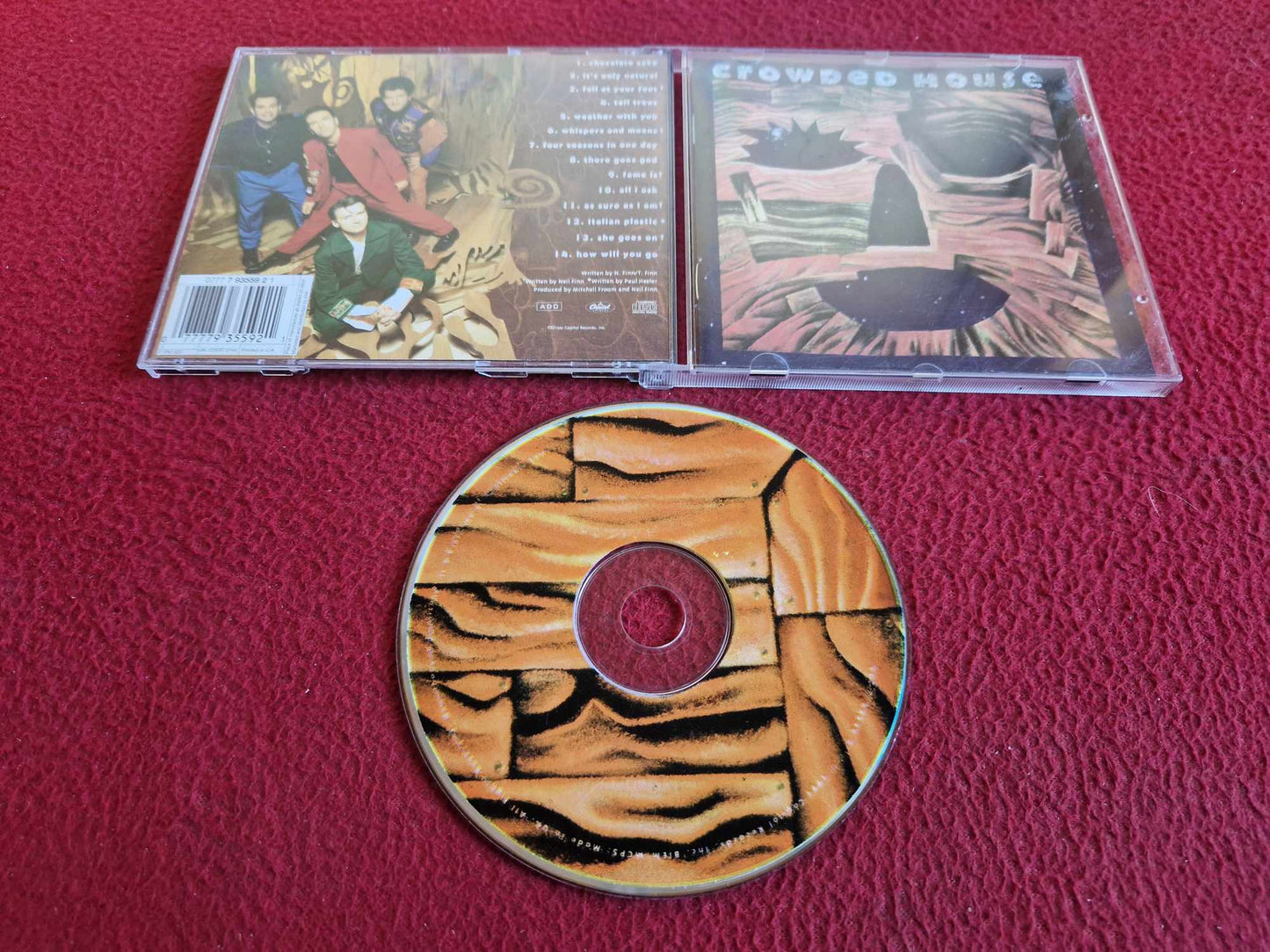 CROWDED HOUSE WOODFACE CD