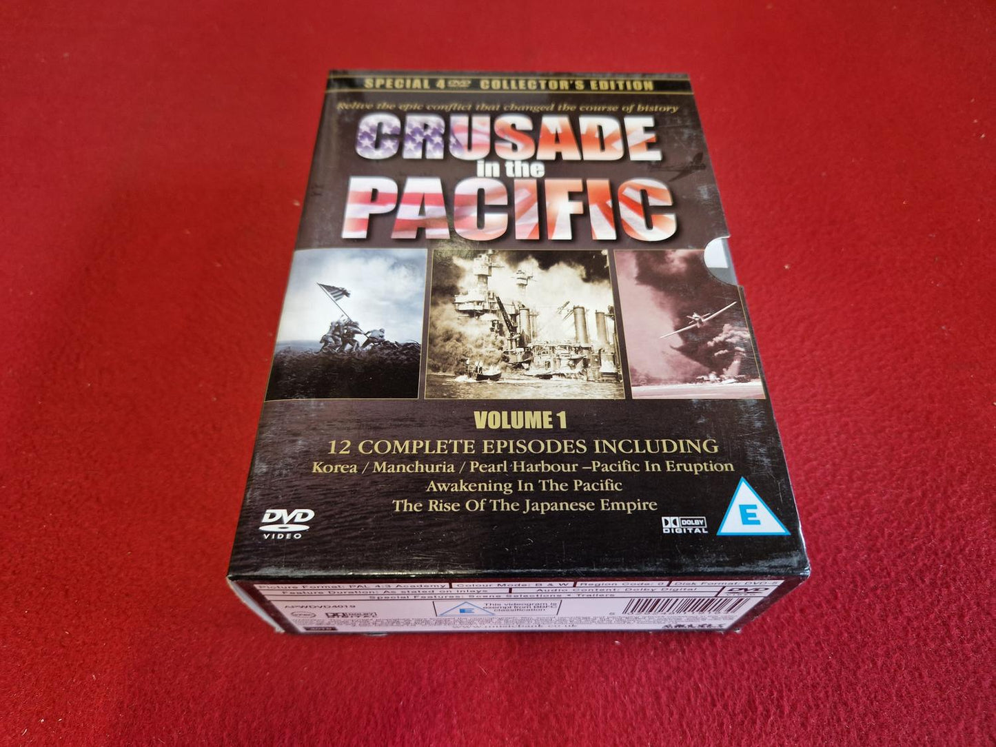 CRUSADE IN THE PACIFIC VOLUME 1 BOX till DVD
