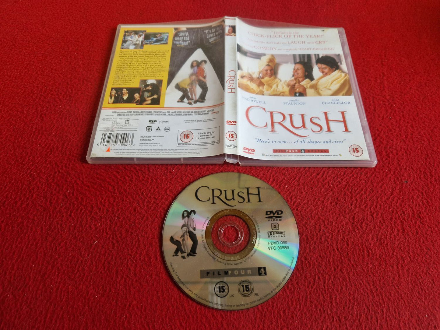 CRUSH DVD