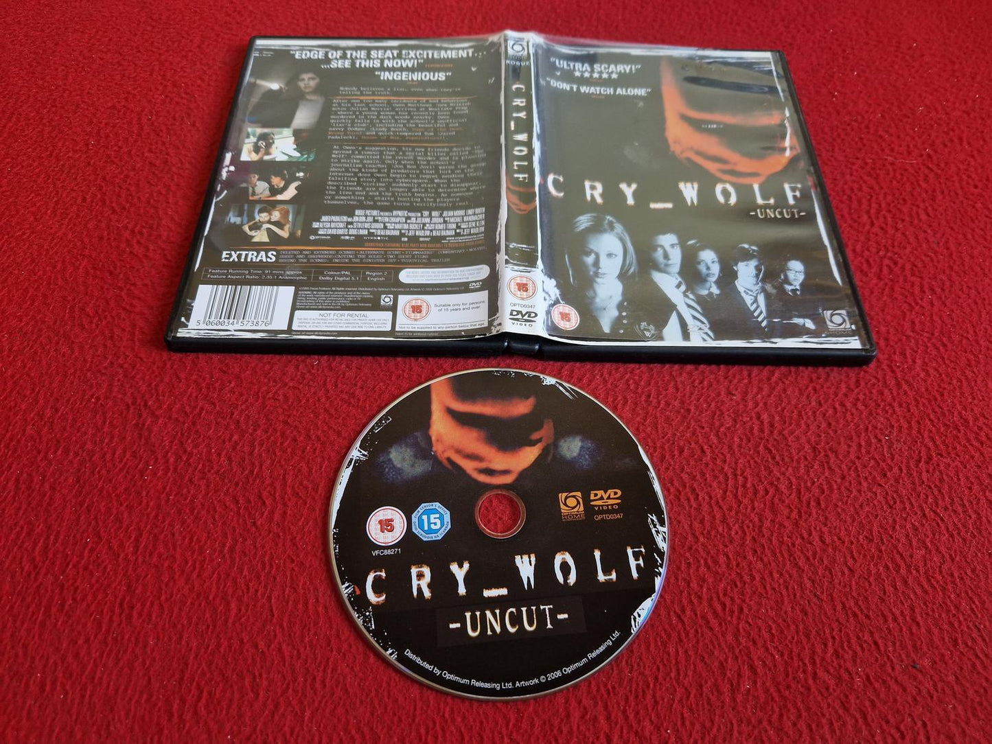 CRY_WOLF DVD