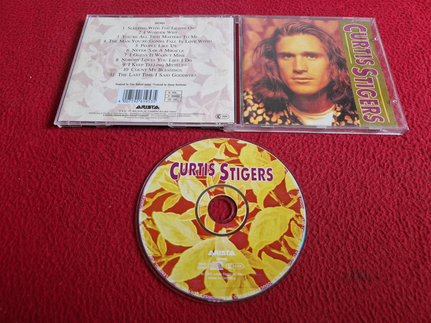 CURTIS STIGERS - CURTIS STIGERS CD