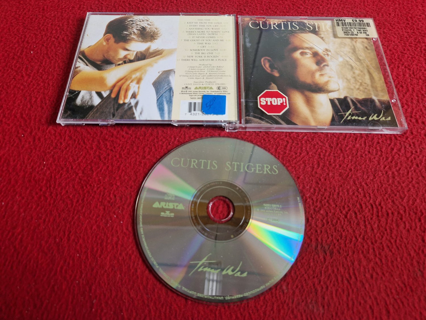 CURTIS STIGERS TIME WAS CD