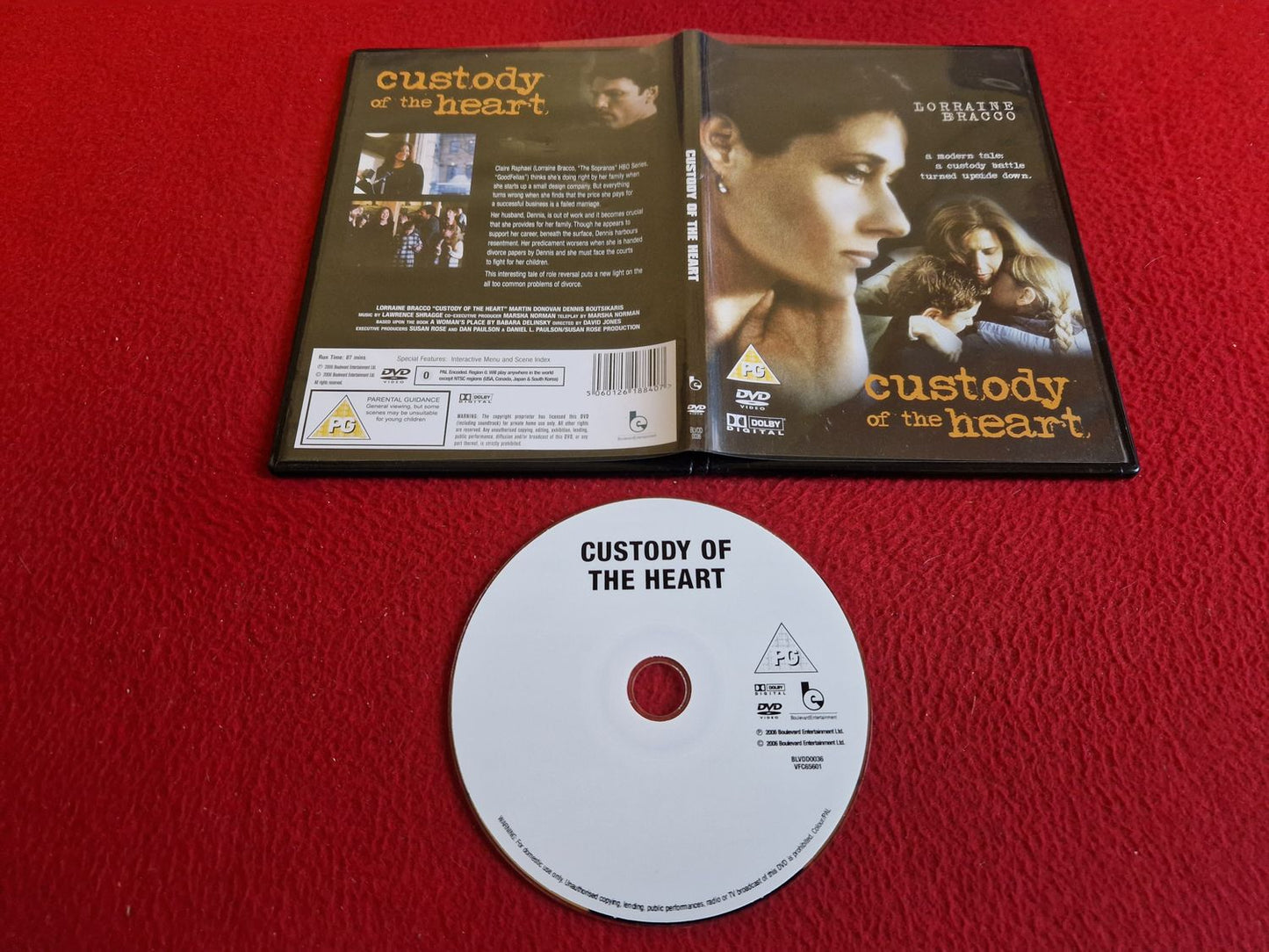 CUSTODY OF THE HEART DVD