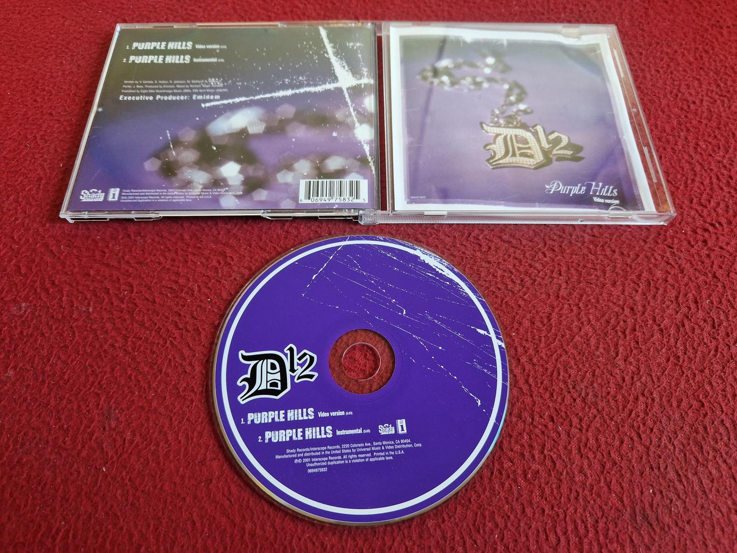 D12 PURPLE HILLS CD