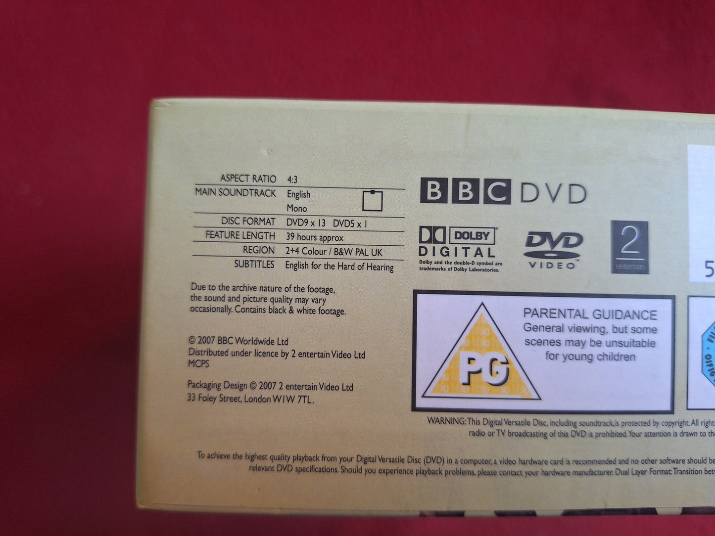 DAD'S ARMY THE COMPLETE COLLECTION BOX DVD