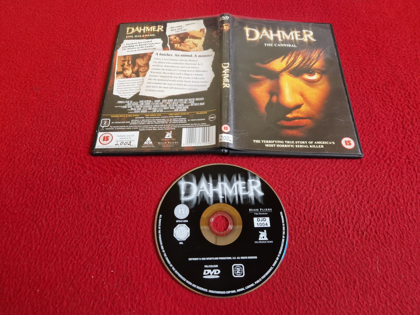 DAHMER DVD