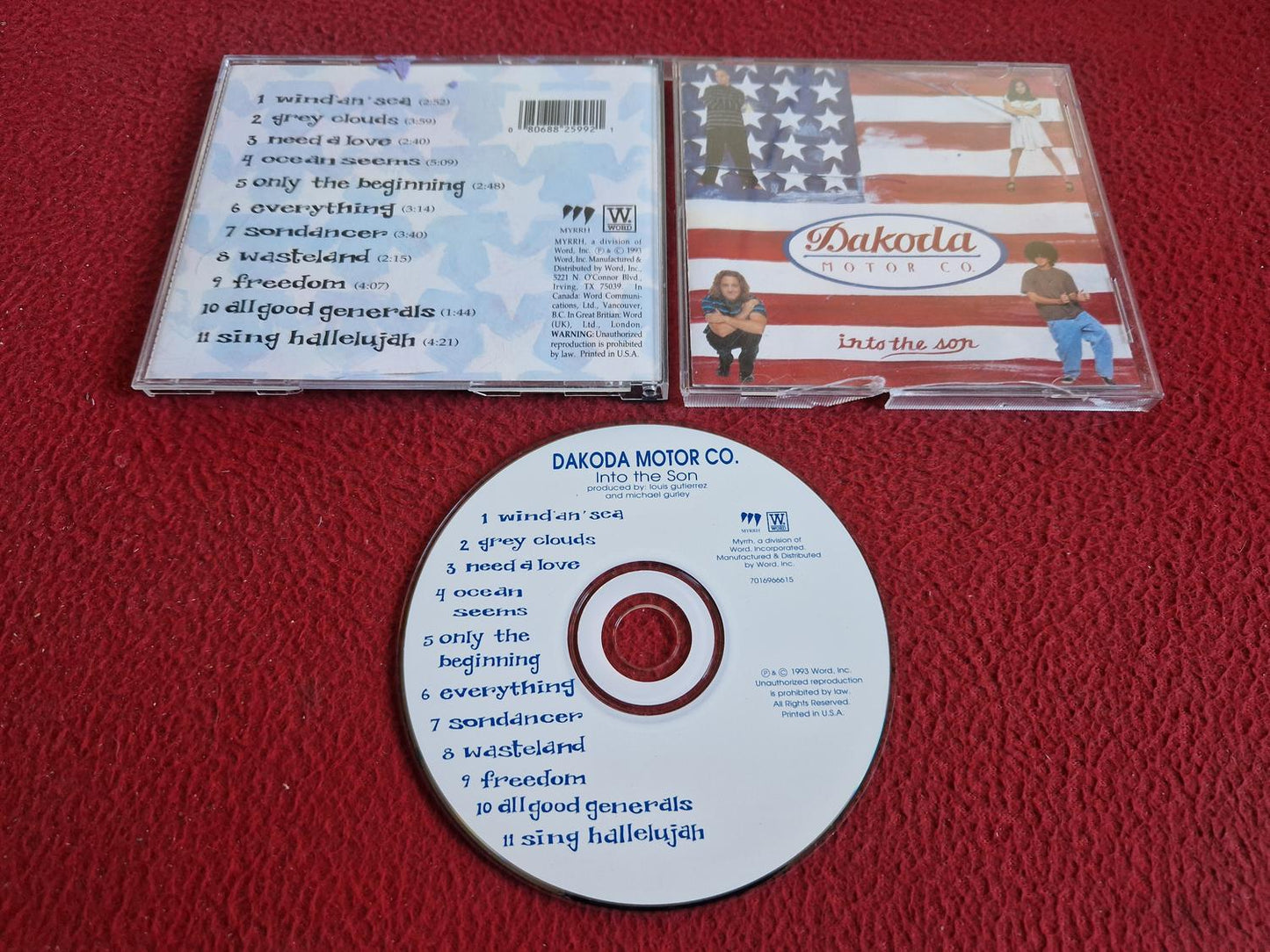 DAKODA MOTOR CO. INTO THE SON CD
