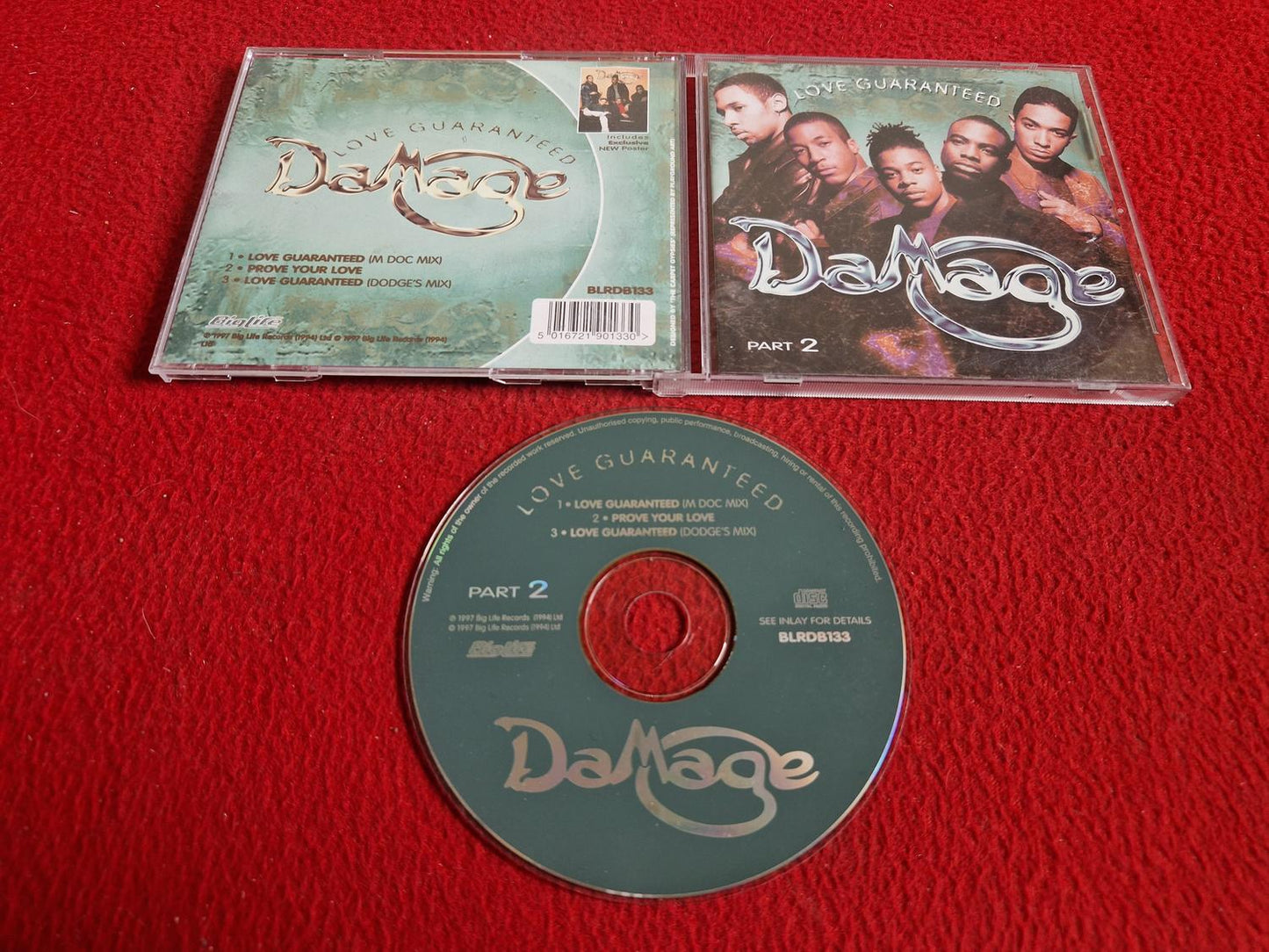 DAMAGE LOVE GUARANTEED PART 2 CD