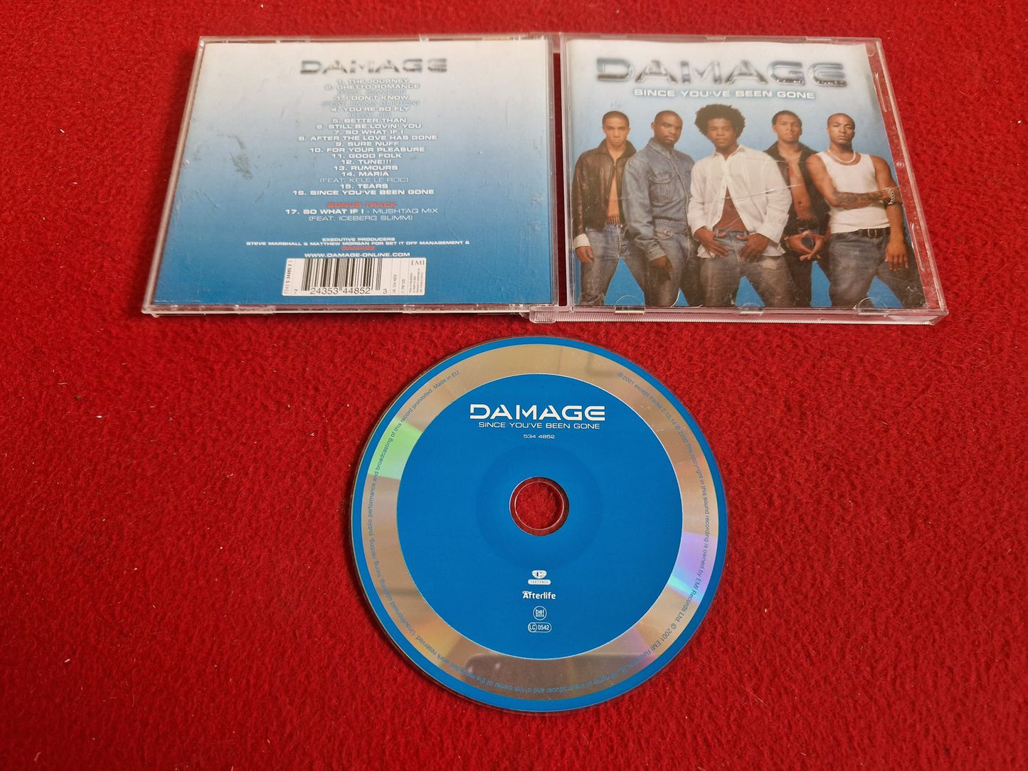 DAMAGE SINCE YOU'VE BEEN GONE CD