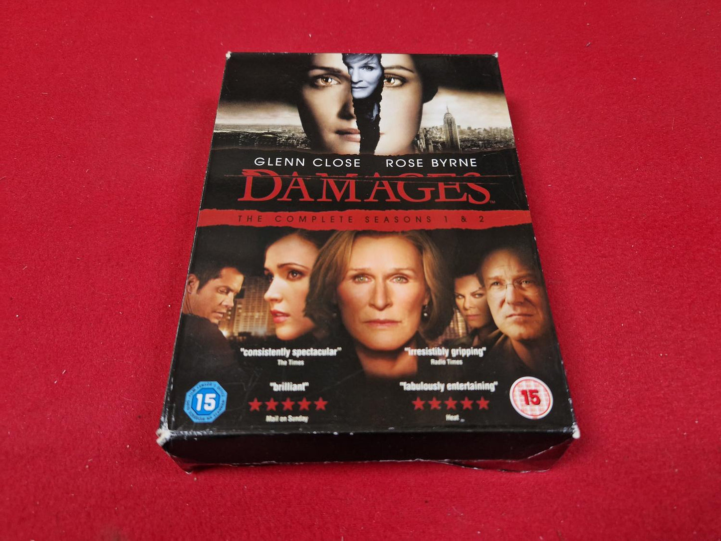 DAMAGES THE COMPLETE SEASONS 1 & 2 BOX till DVD