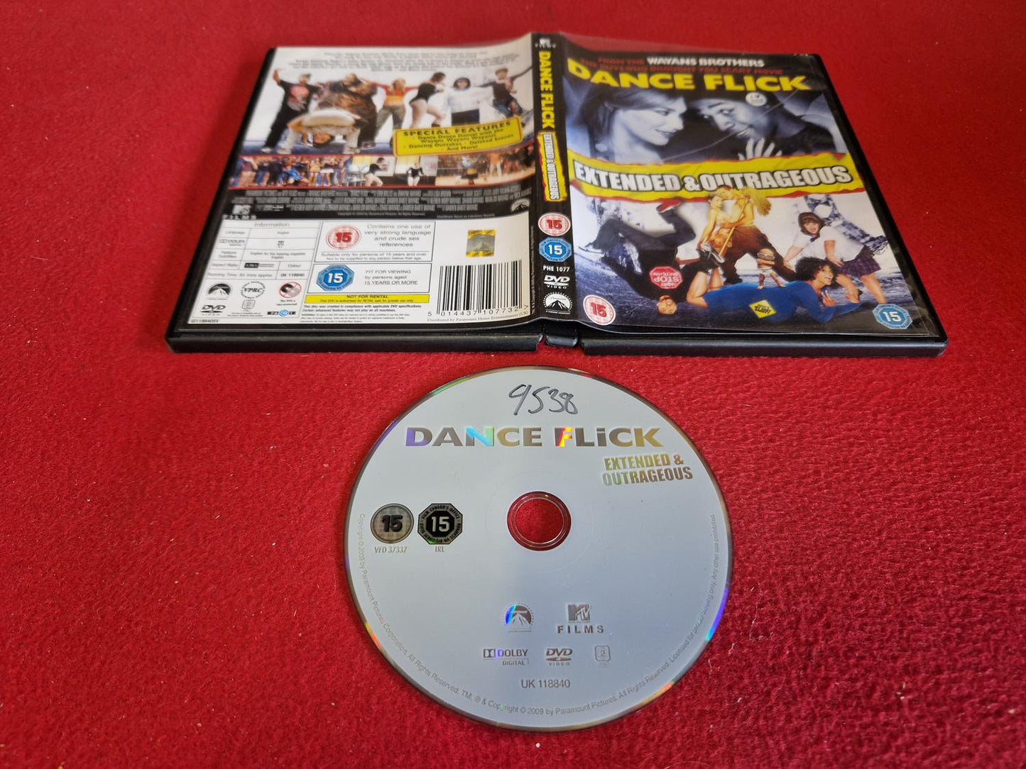 DANCE FLICK EXTENDED & OUTRAGEOUS till DVD