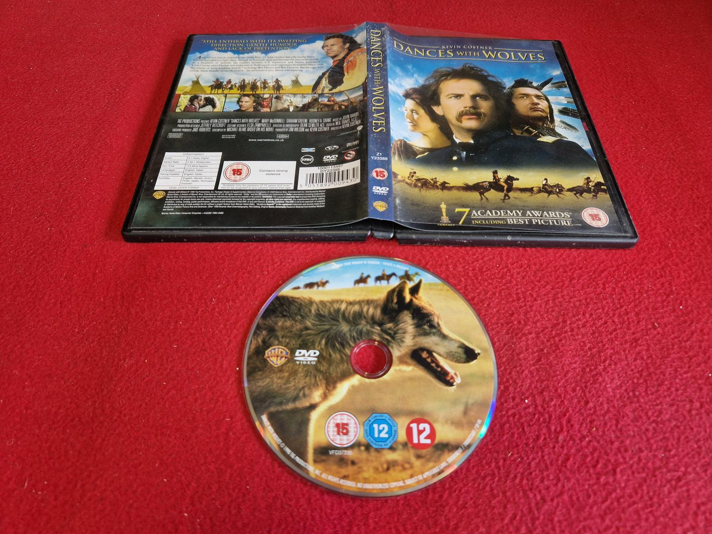 DANCES WITH WOLVES till DVD