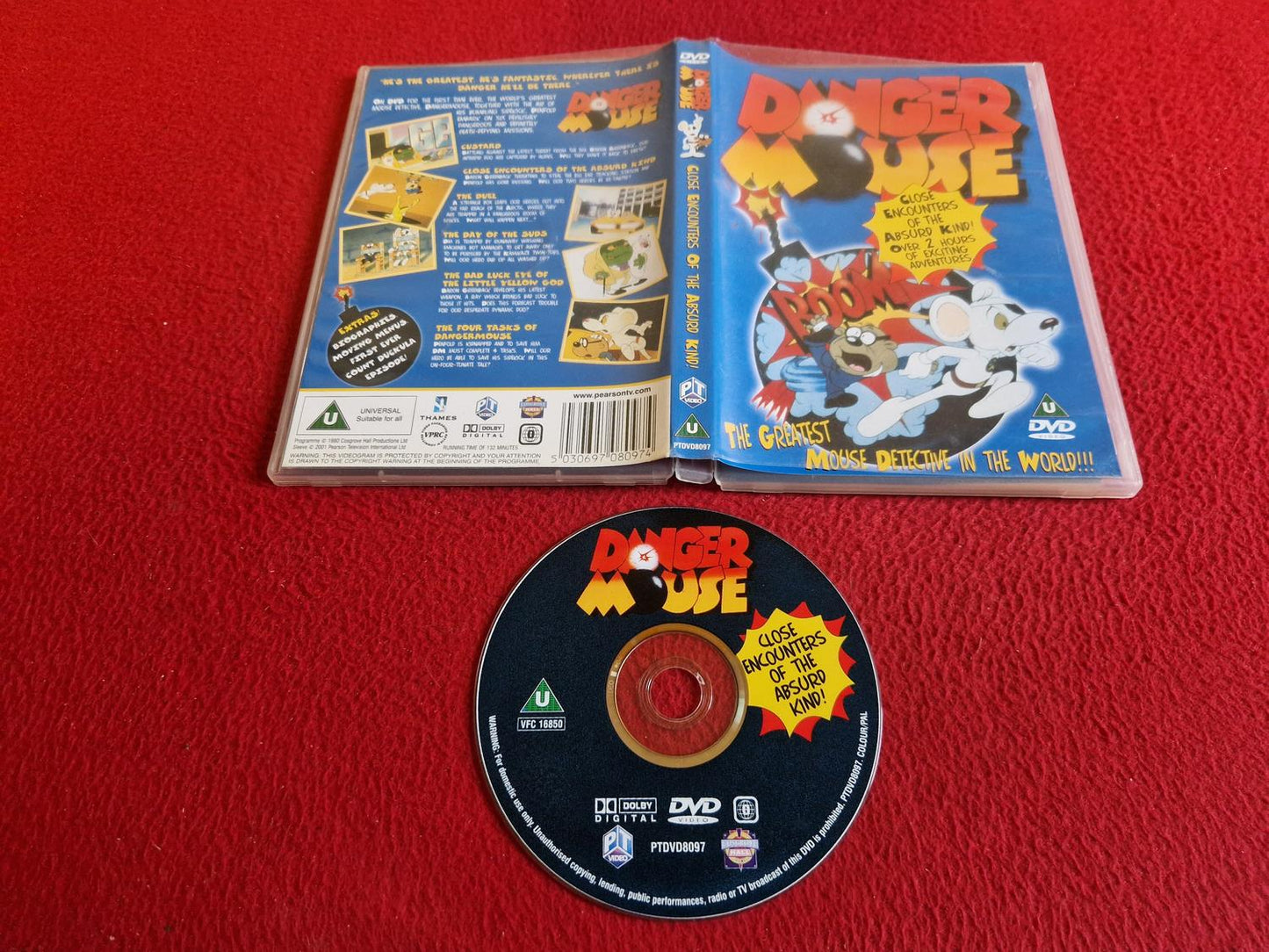 DANGER MOUSE CLOSE ENCOUNTERS OF THE ABSURD KIND! DVD