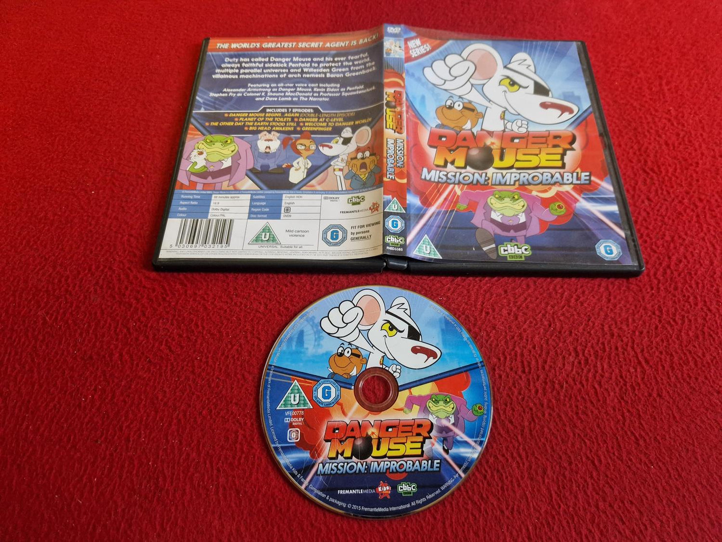 DANGER MOUSE MISSION: IMPROBABLE DVD