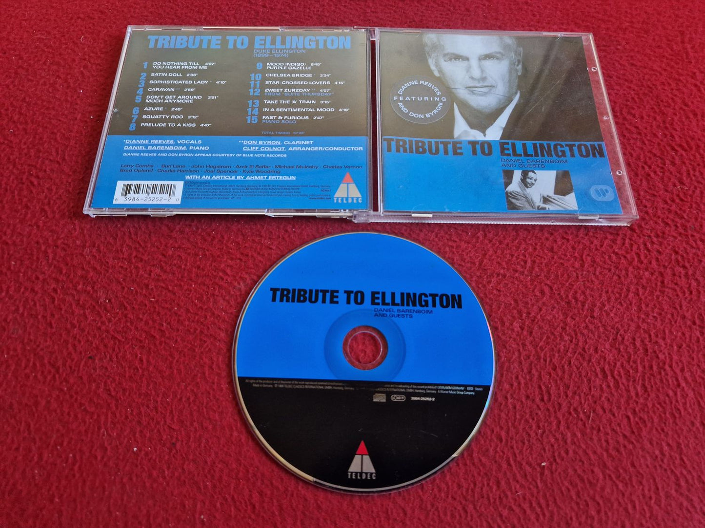 DANIEL BARENBOIM AND GUESTS – TRIBUTE TO ELLINGTON CD