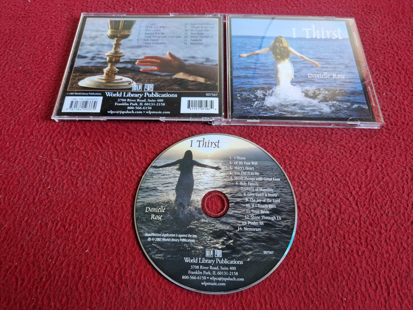 DANIELLE ROSE I THIRST CD