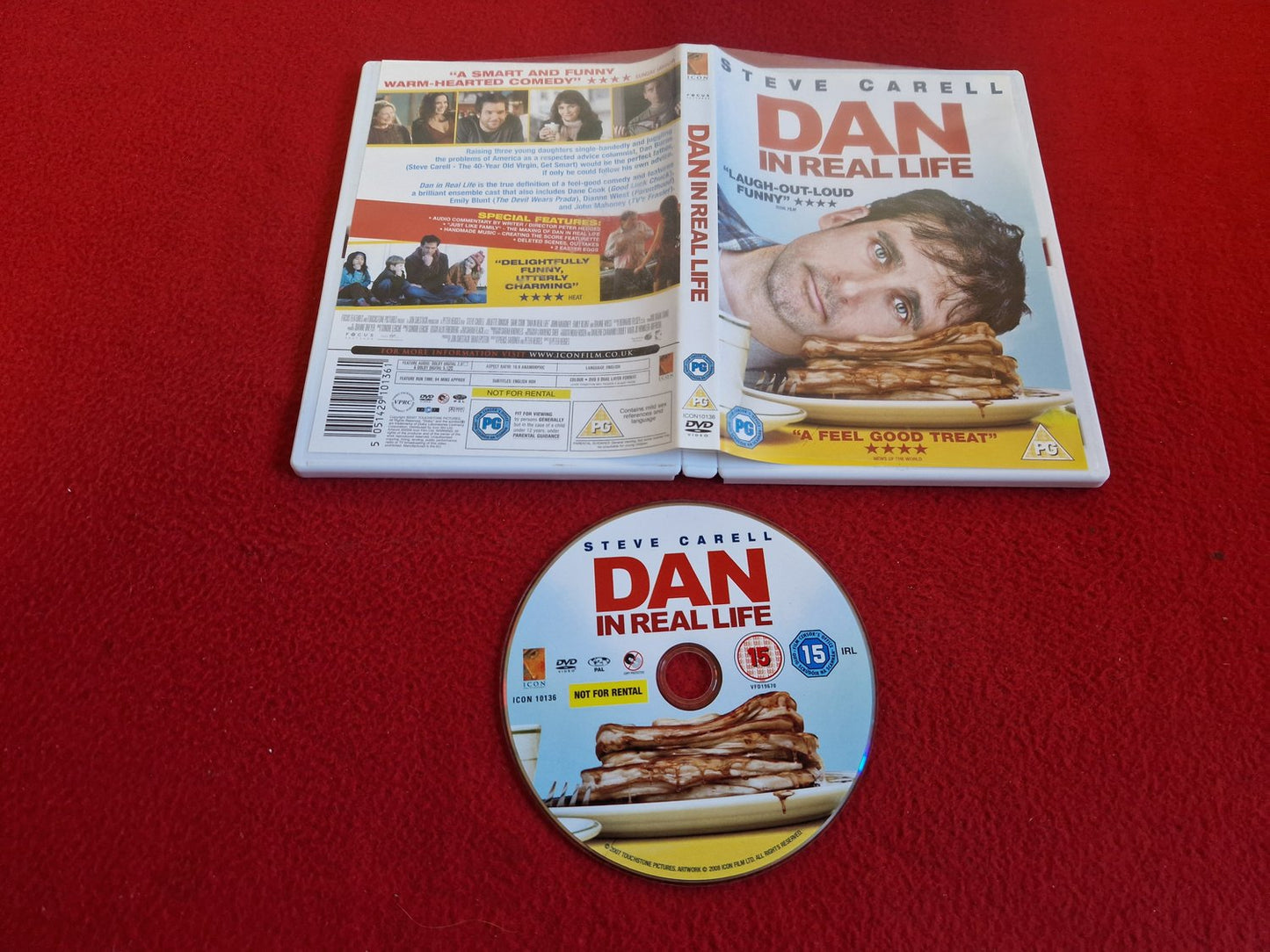 DAN IN REAL LIFE DVD