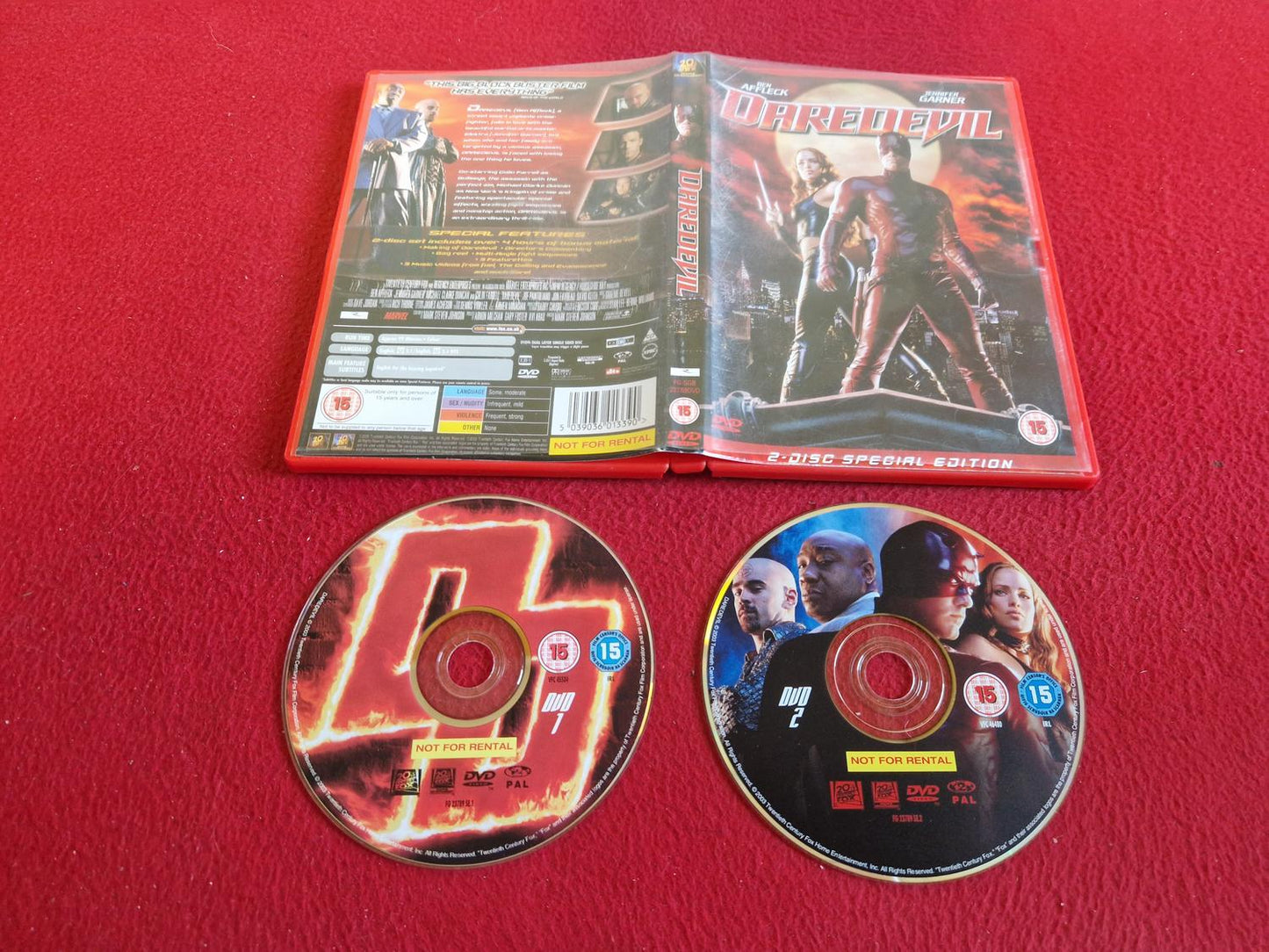 DAREDEVIL DVD