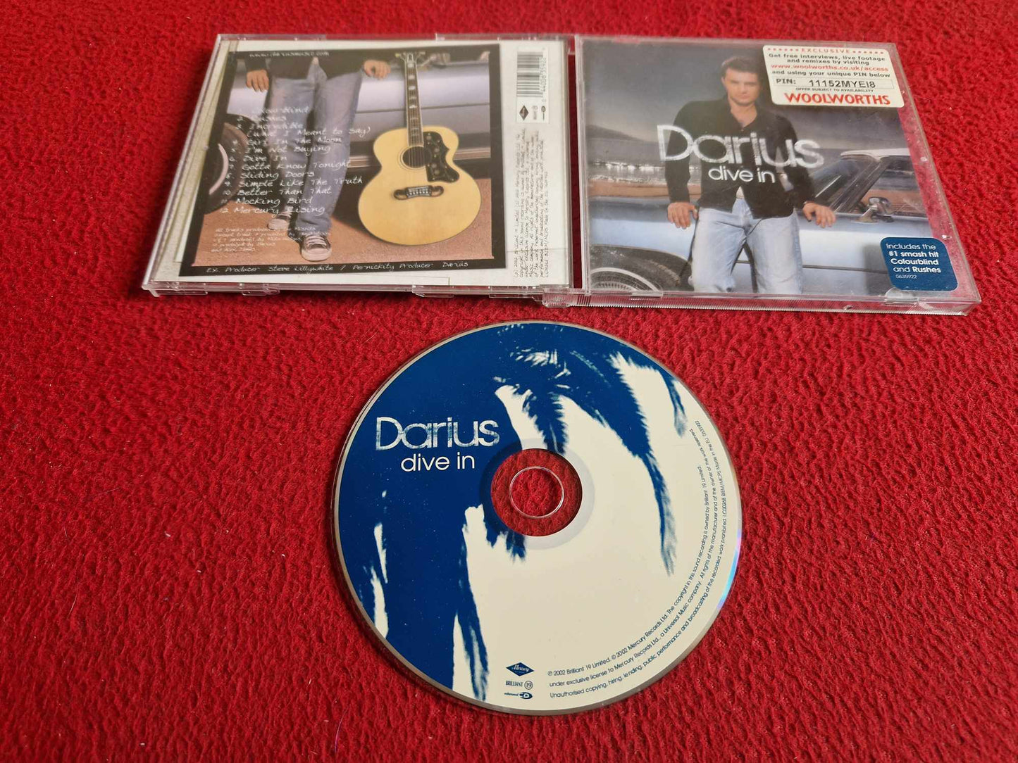DARIUS DIVE IN CD