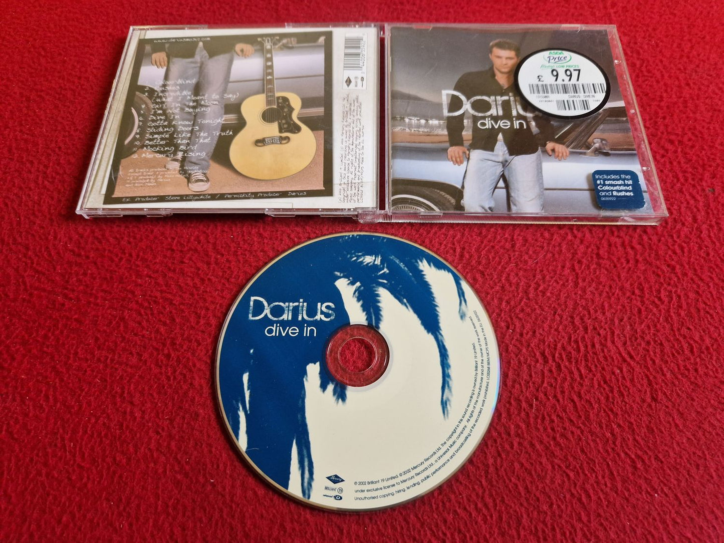 DARIUS DIVE IN CD