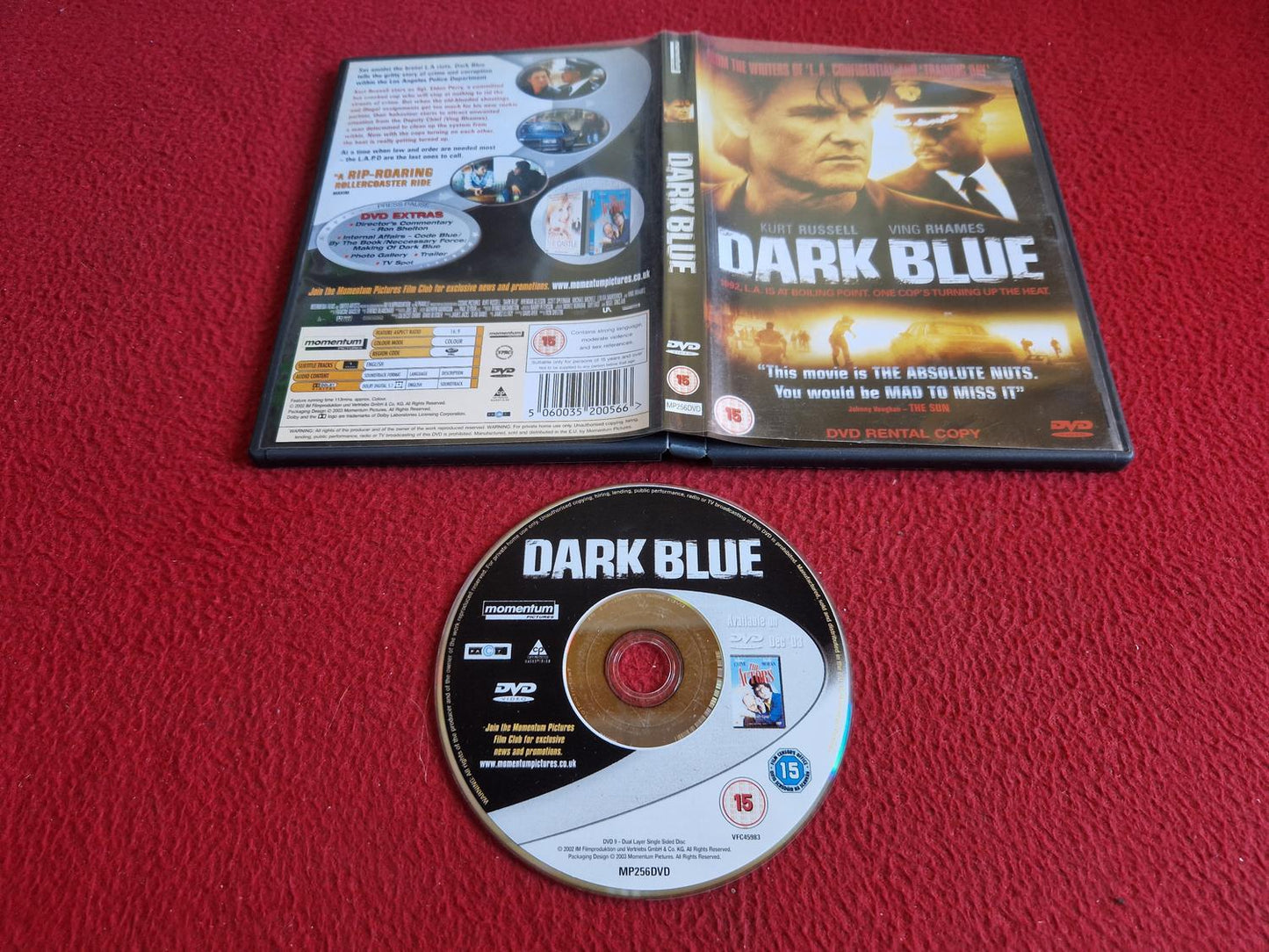 DARK BLUE DVD