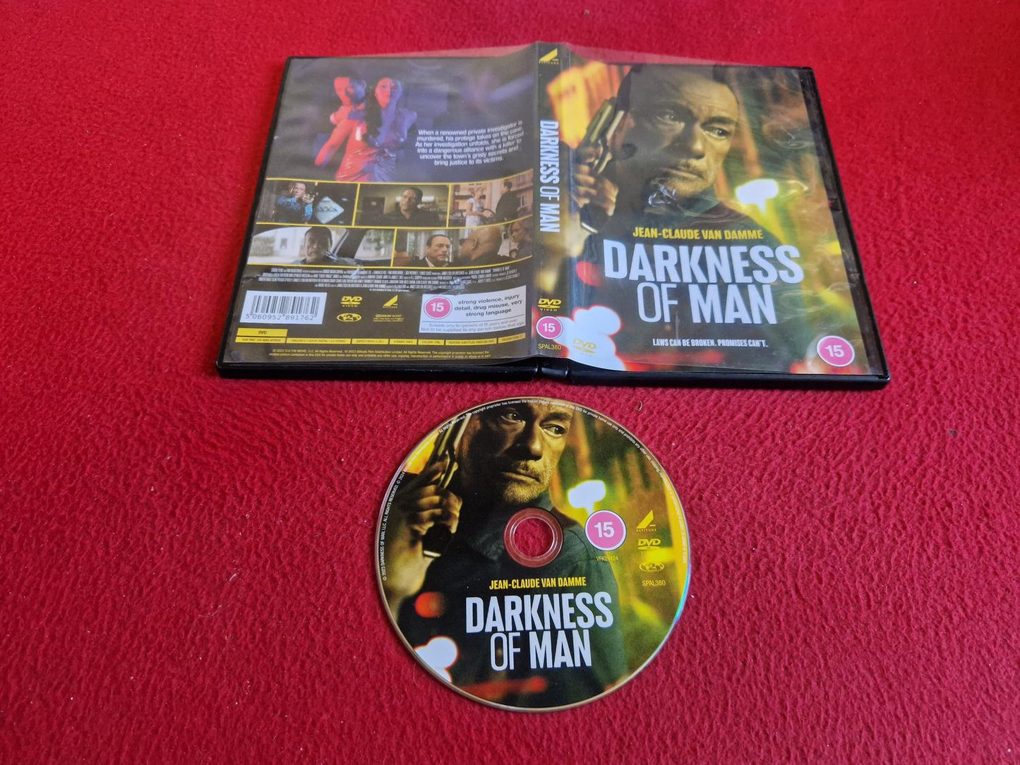 DARKNESS OF MAN DVD