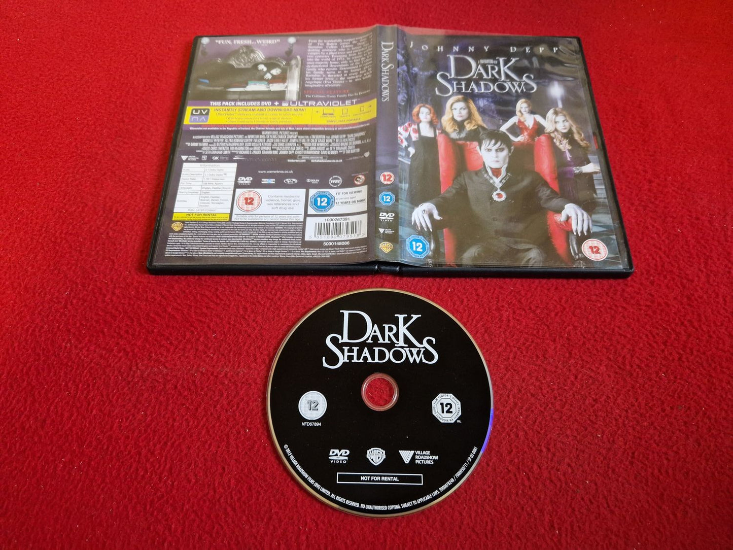 DARK SHADOWS DVD