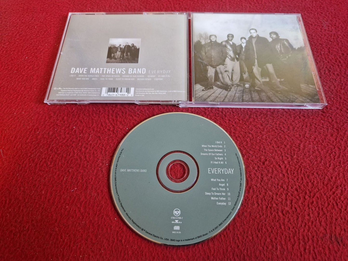 DAVE MATTHEWS BAND EVERYDAY CD