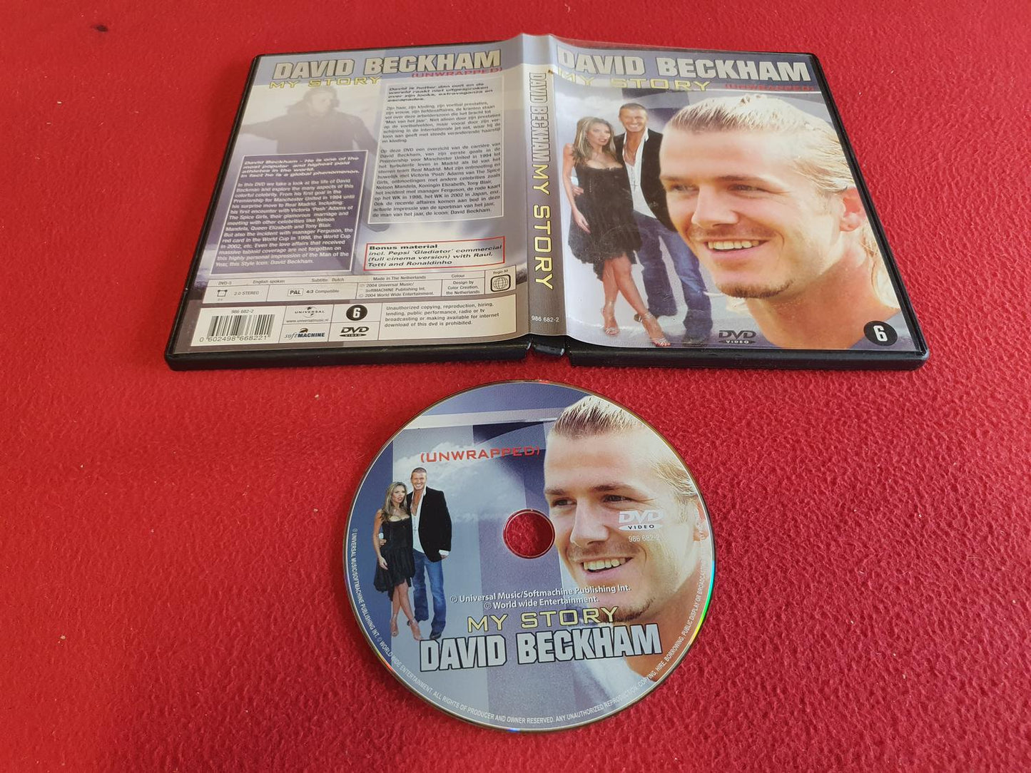 DAVID BECKHAM MY STORY till DVD