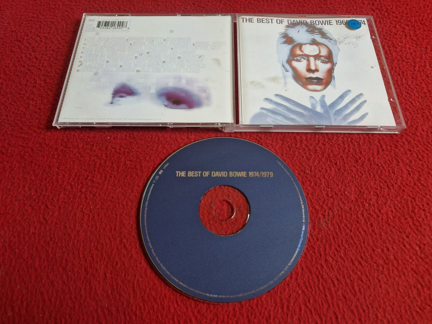 DAVID BOWIE THE BEST OF 1974/1979 CD