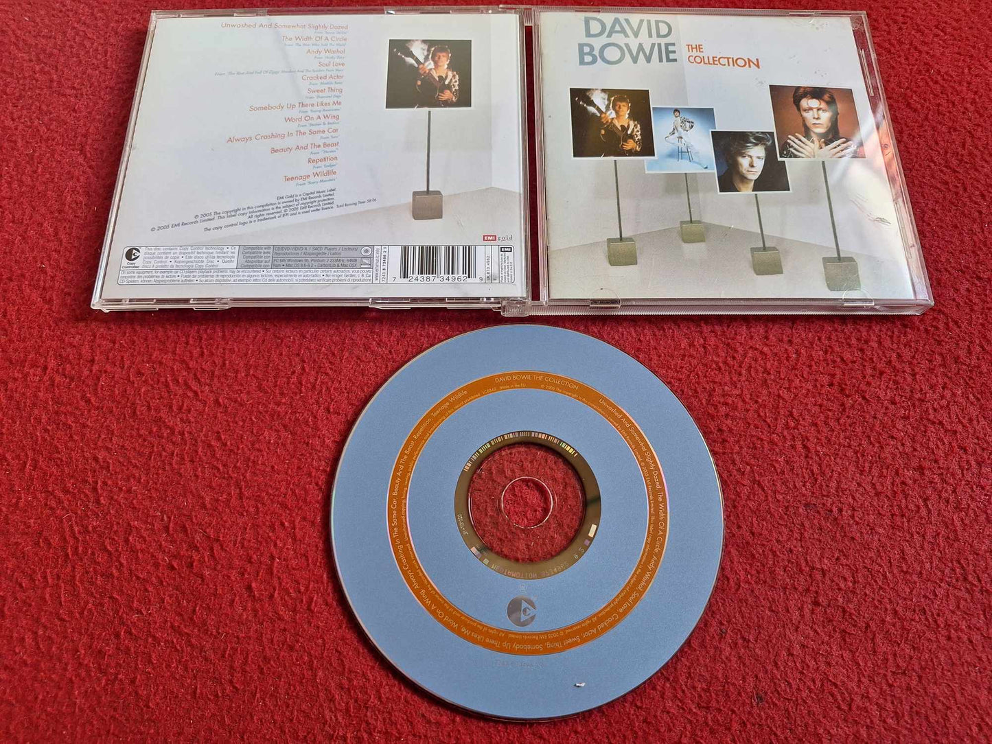 DAVID BOWIE THE COLLECTION CD