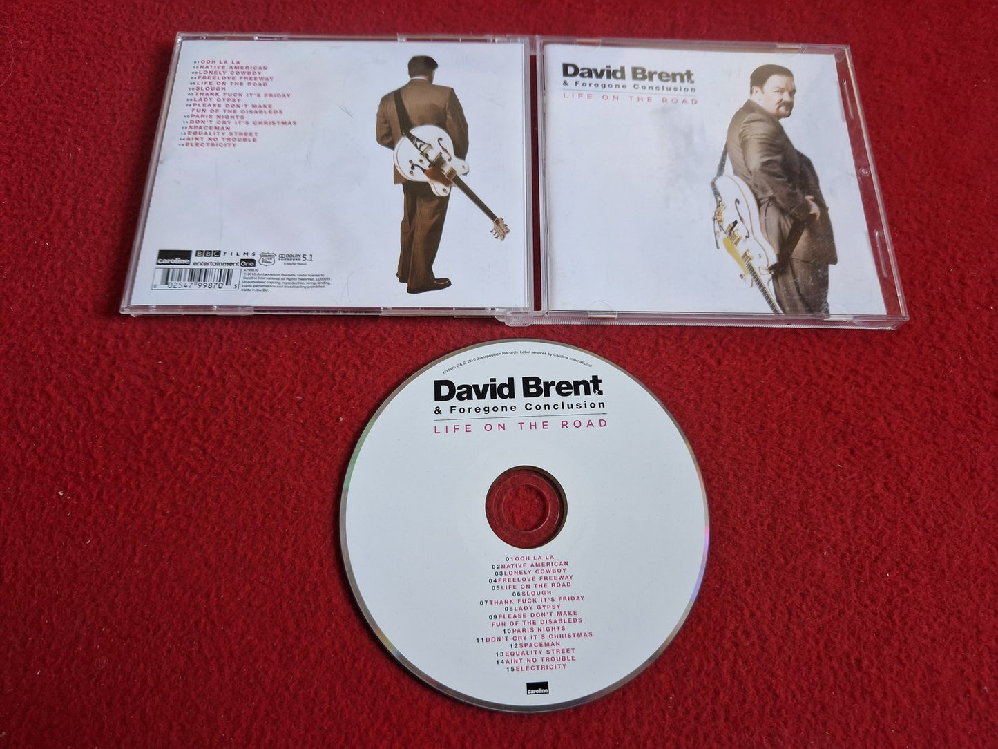DAVID BRENT & FOREGONE CONCLUSION LIFE ON THE ROAD till CD
