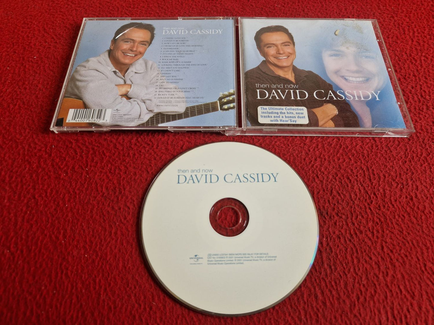 DAVID CASSIDY THEN AND NOW CD