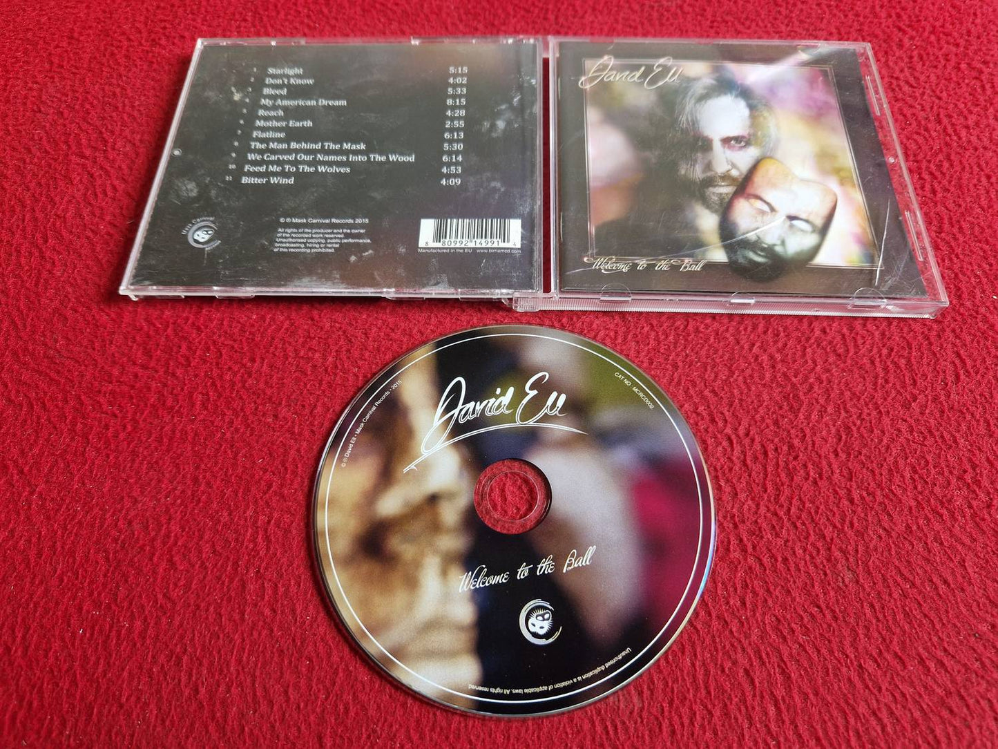 DAVID ELL WELCOME TO THE BALL CD