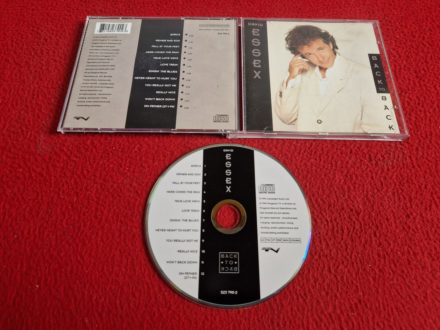 DAVID ESSEX BACK TO BACK CD
