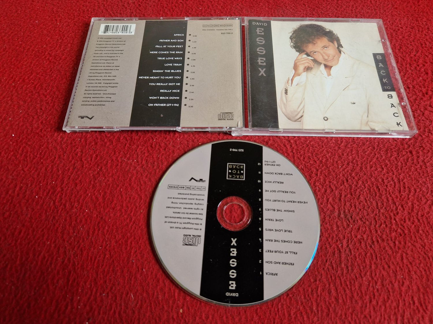 DAVID ESSEX BACK TO BACK CD