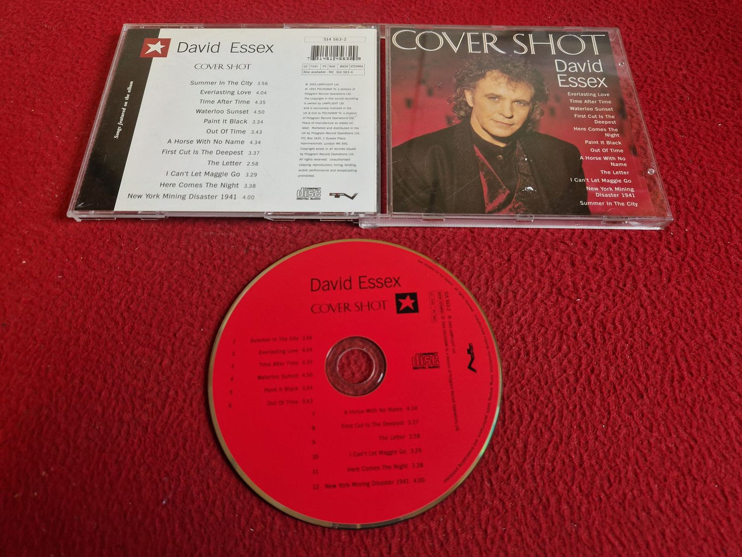 DAVID ESSEX COVER SHOT CD