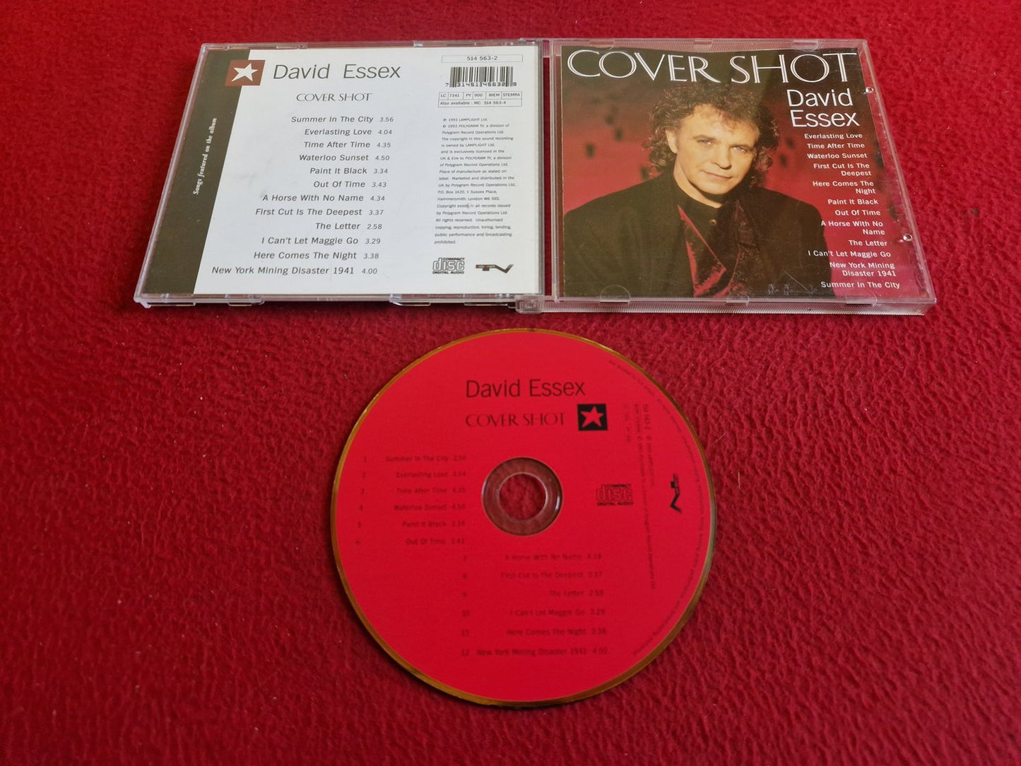 DAVID ESSEX COVER SHOT CD