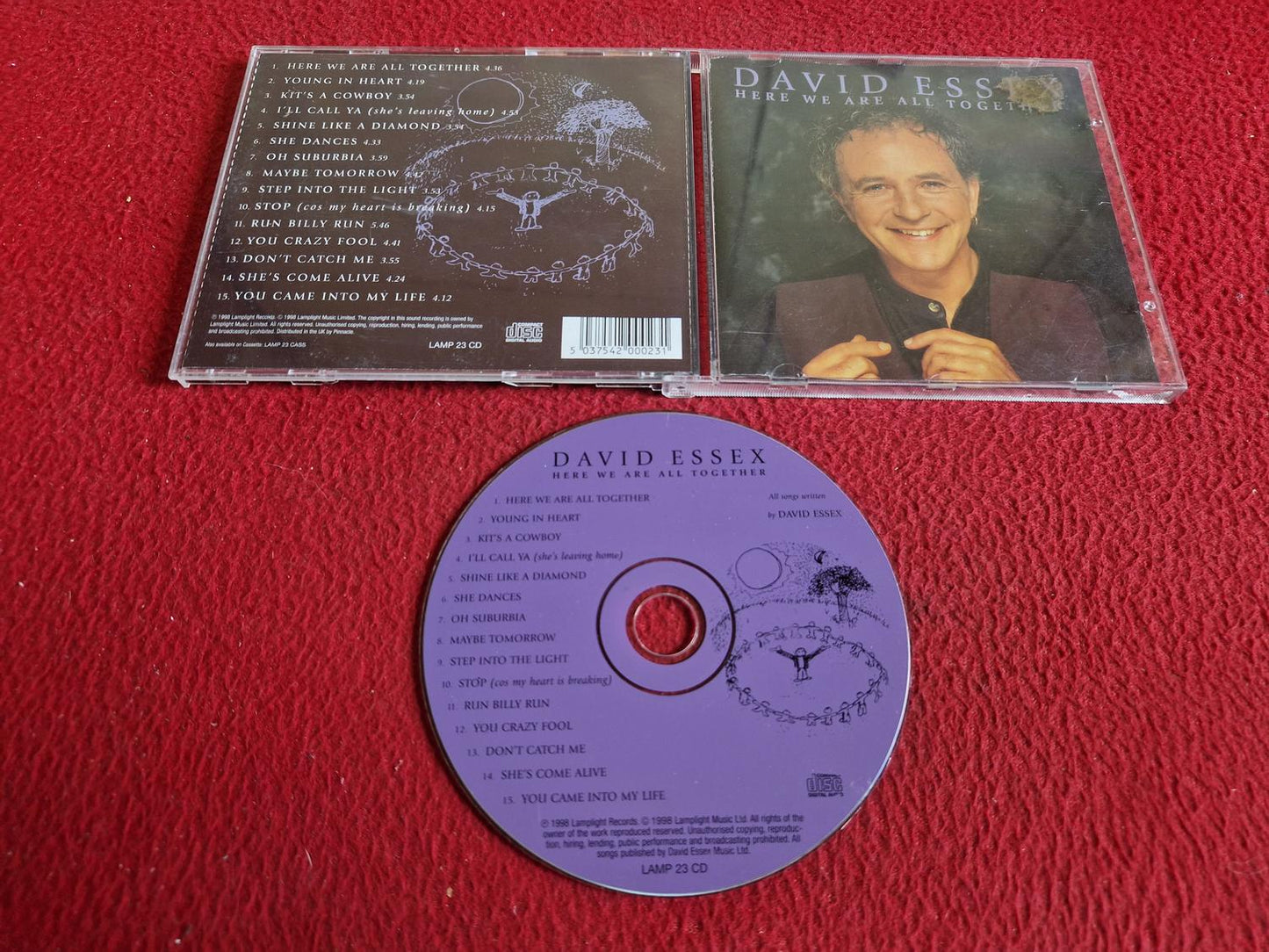 DAVID ESSEX HERE WE ARE ALL TOGETHER CD