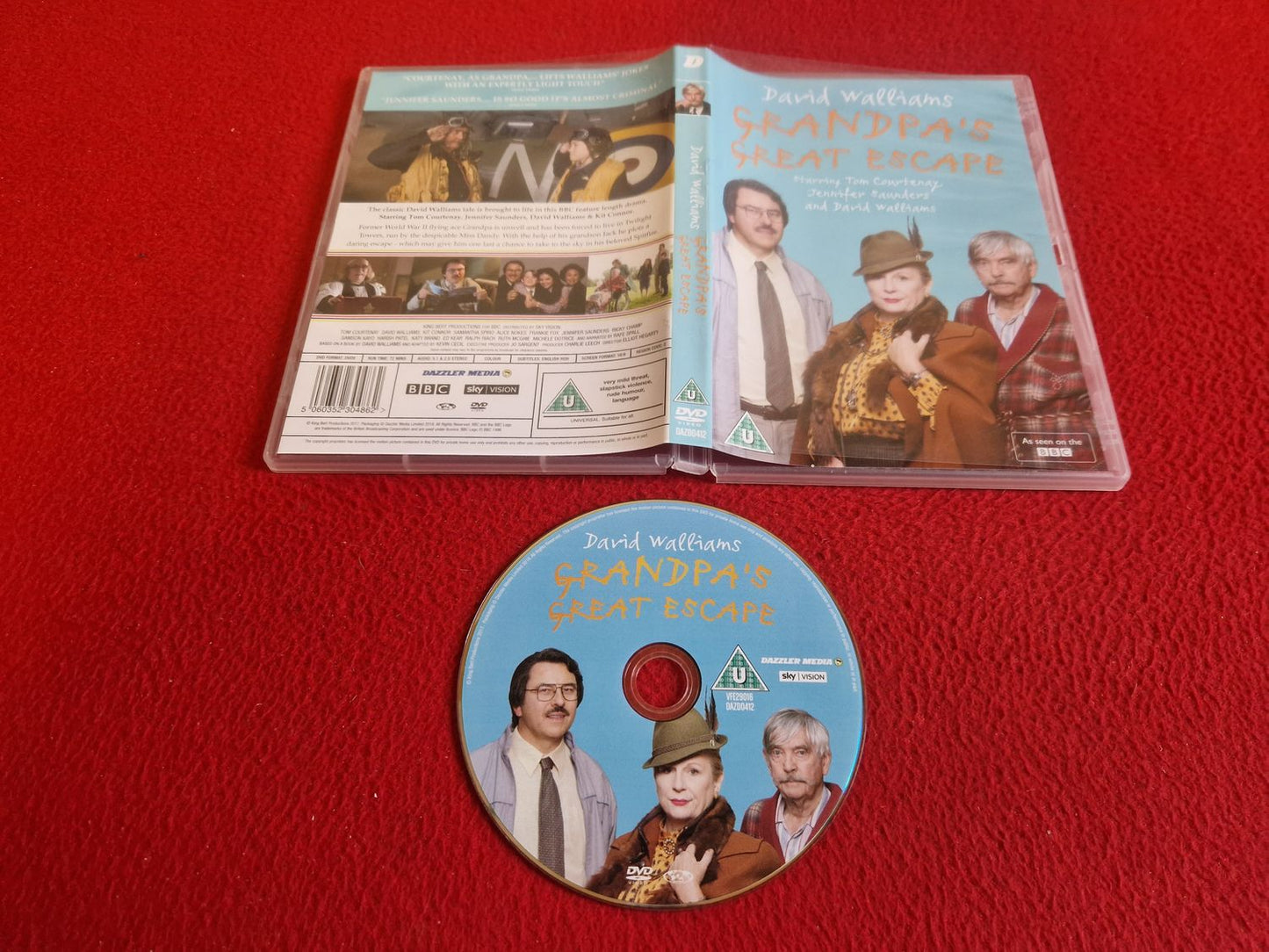 DAVID WALLIAMS GRANDPA'S GREAT ESCAPE DVD