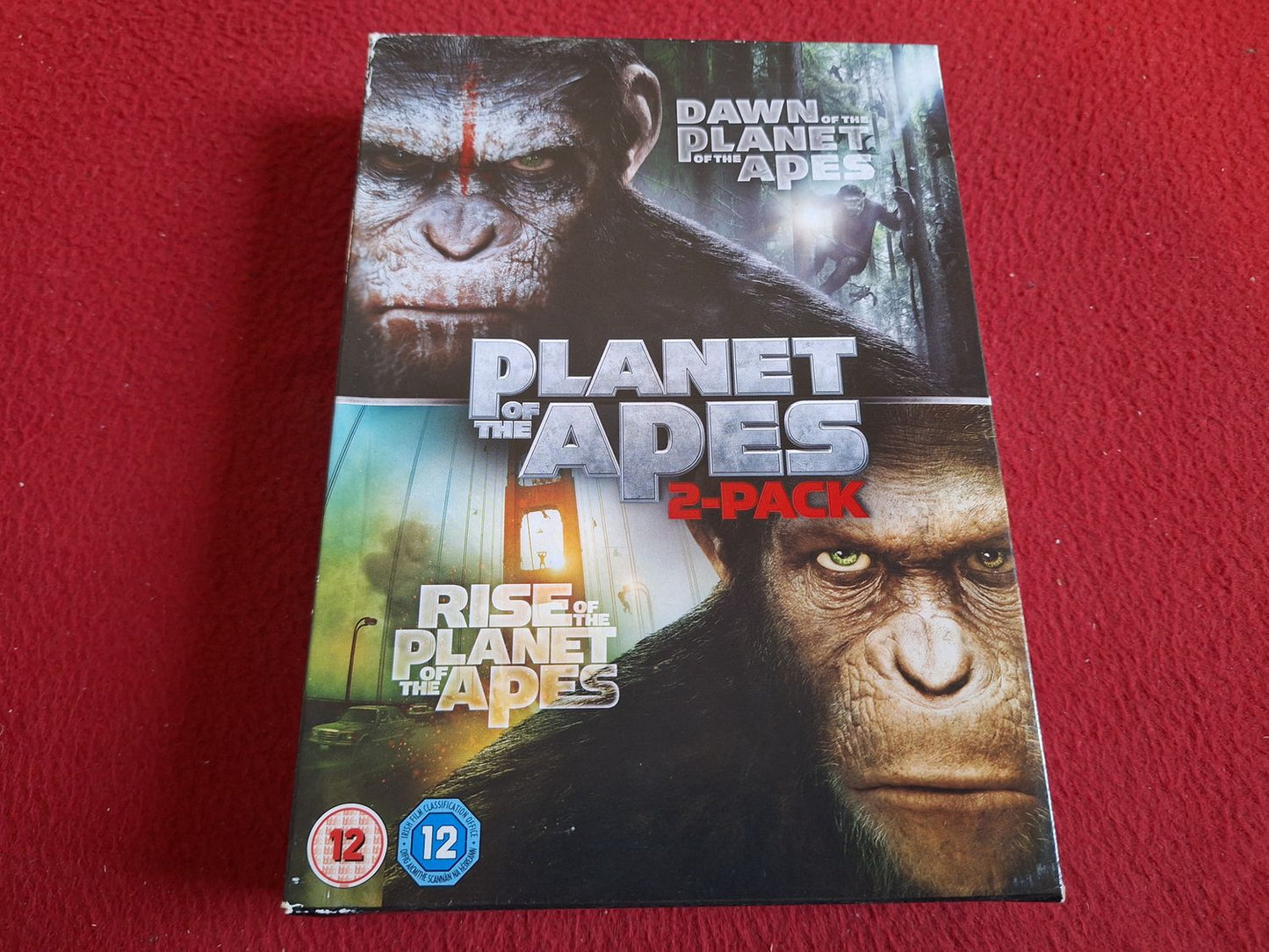 DAWN OF THE PLANET OF THE APES / RISE OF THE PLANET OF THE APES BOX DVD