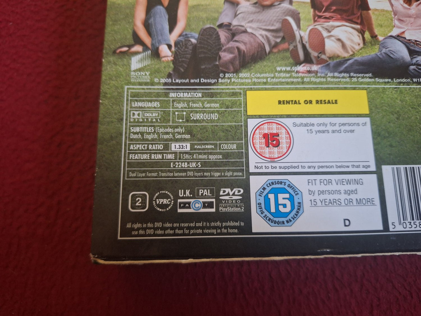 DAWSON'S CREEK SEASON 5 BOX DVD