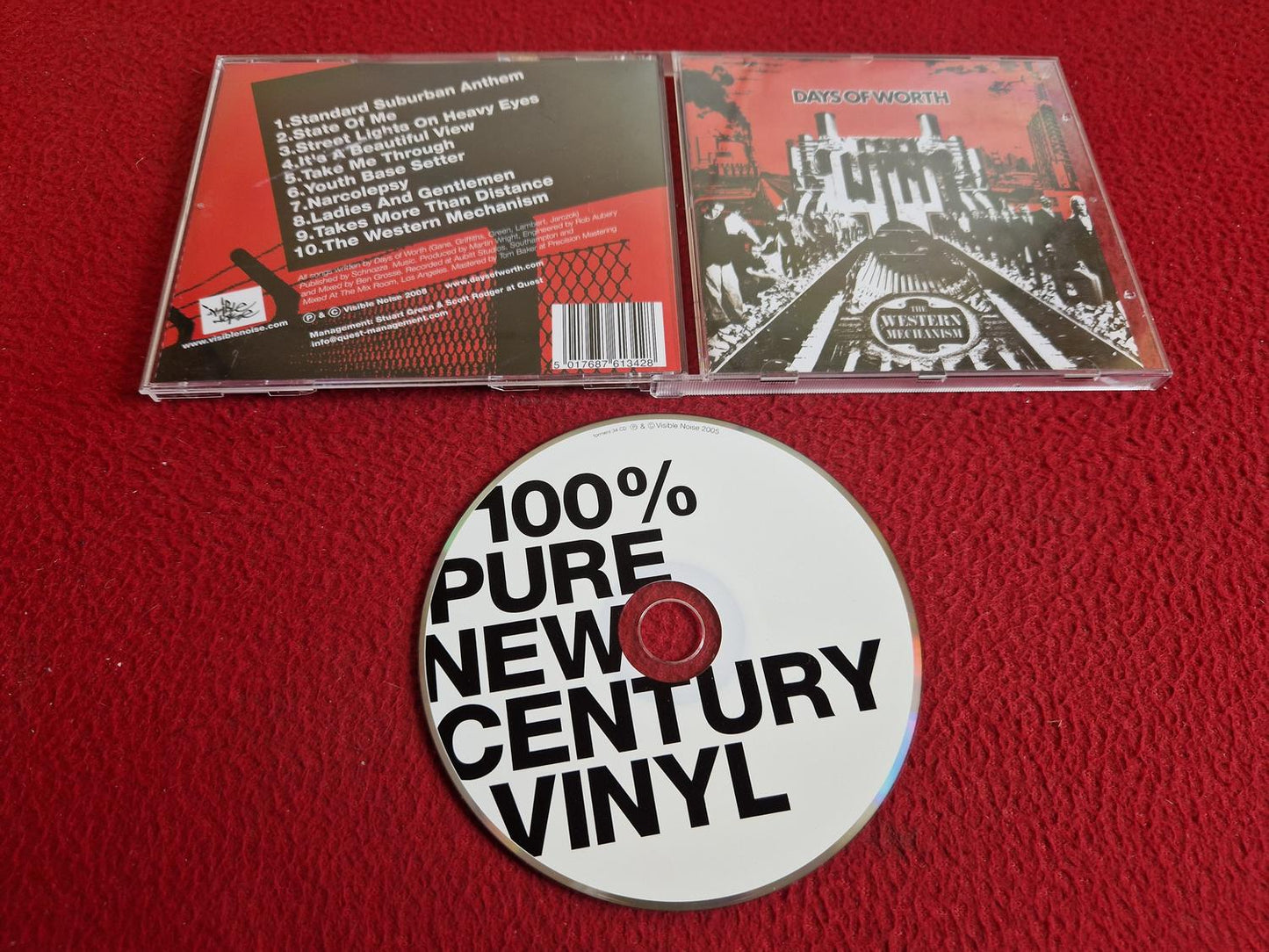 DAYS OF WORTH THE WESTERN MECHANISM CD